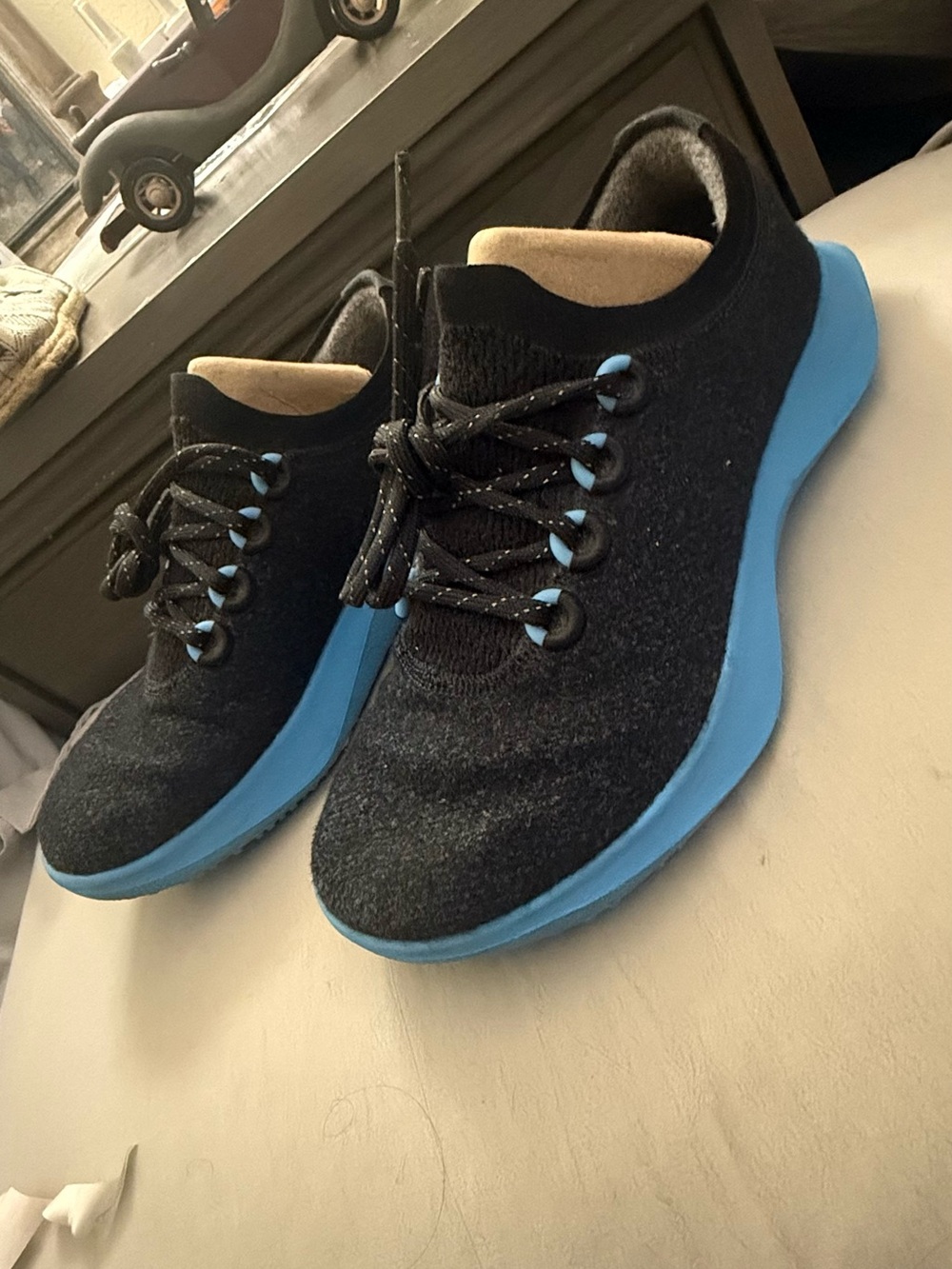 Allbirds Tree Dasher 2 Knit Sneakers Black RusticWomens Size 8